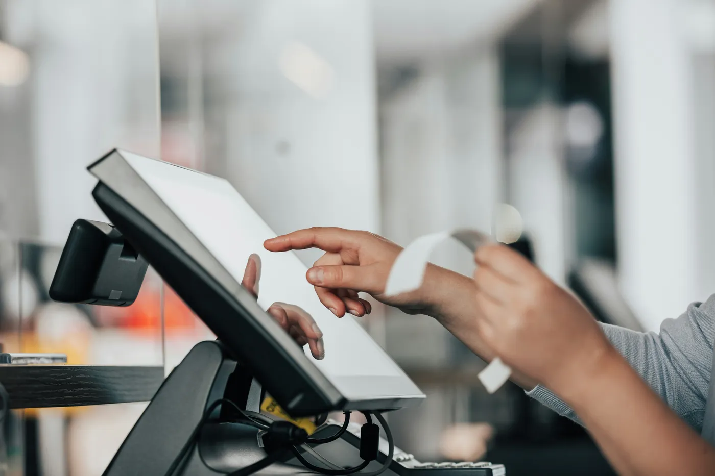 Ambiente de pagamento integrado em operação comercial